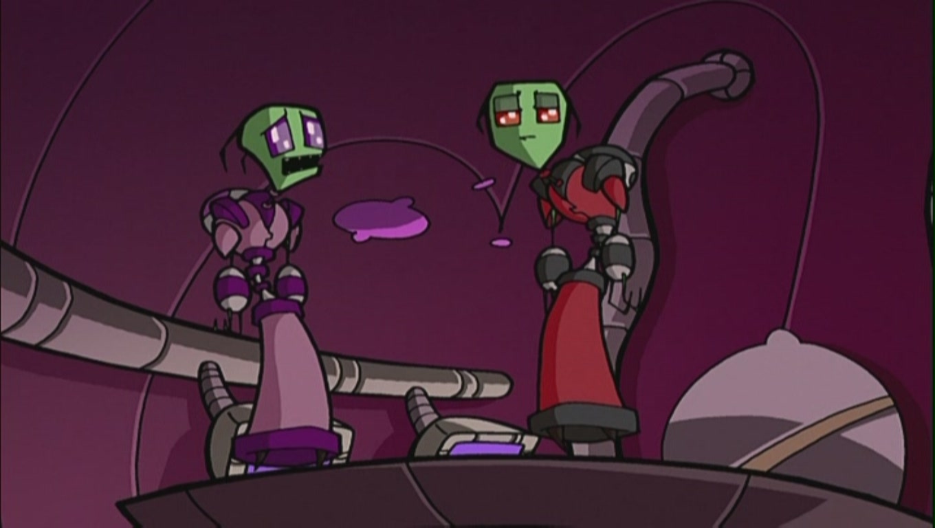 invader zim tak the hideous new girl